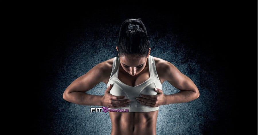 Kräftige muskeln heben deine brust noch besser hervor