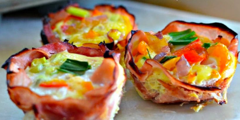 Rezept schinken eier cups